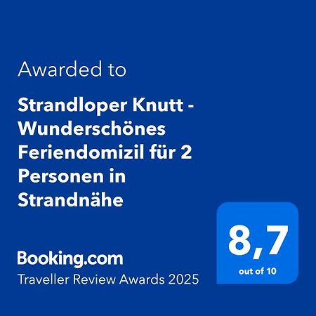 Strandloper Knutt - Wunderschoenes Feriendomizil Fuer 2 Personen In Strandnaehe Wangerooge Exterior photo