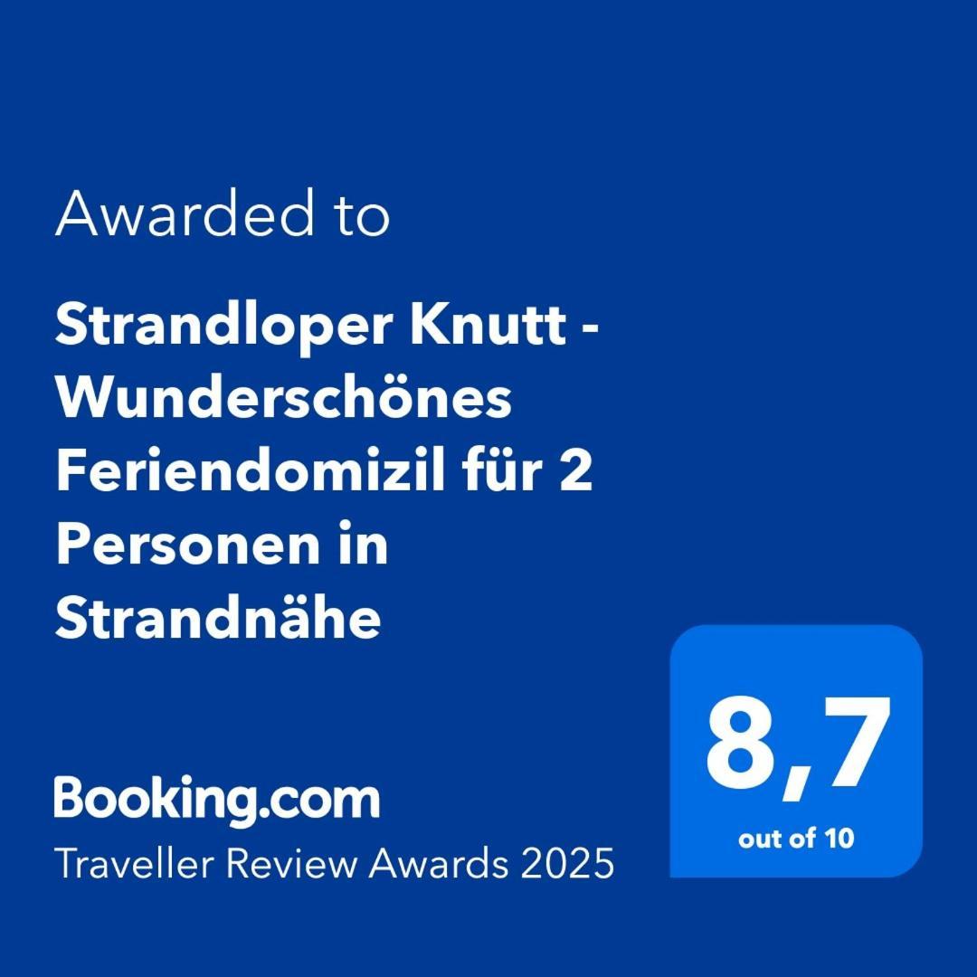 Strandloper Knutt - Wunderschoenes Feriendomizil Fuer 2 Personen In Strandnaehe Wangerooge Exterior photo
